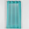 PANNEAU A OEILLETS 140X240CM VOILE SABLE SANDRA BLEU