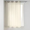 PANNEAU A OEILLETS 140X180CM VOILE TISSE CARLIN LIN