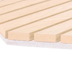 PANNEAU COLVA HEXAGONE BEIGE 30X26CM X3 PIECES
