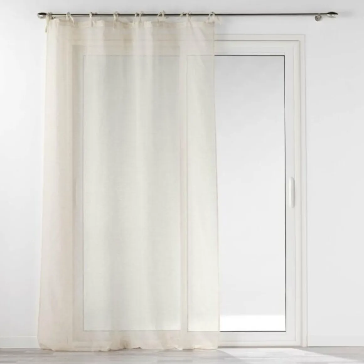 PANNEAU NOUETTES 140X240CM EFFET LIN TISSE NORINE