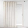 PANNEAU OEILLETS BOIS 140X240CM EFFET LIN NORINE