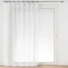 PANNEAU OEILLETS PLASTIQUE 140X240CM VOILE TISSE DAVINA