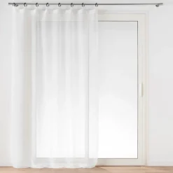 PANNEAU OEILLETS PLASTIQUE 140X240CM VOILE TISSE DAVINA