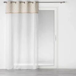 PANNEAU OEILLETS 140X240CM BAHINA BLANC