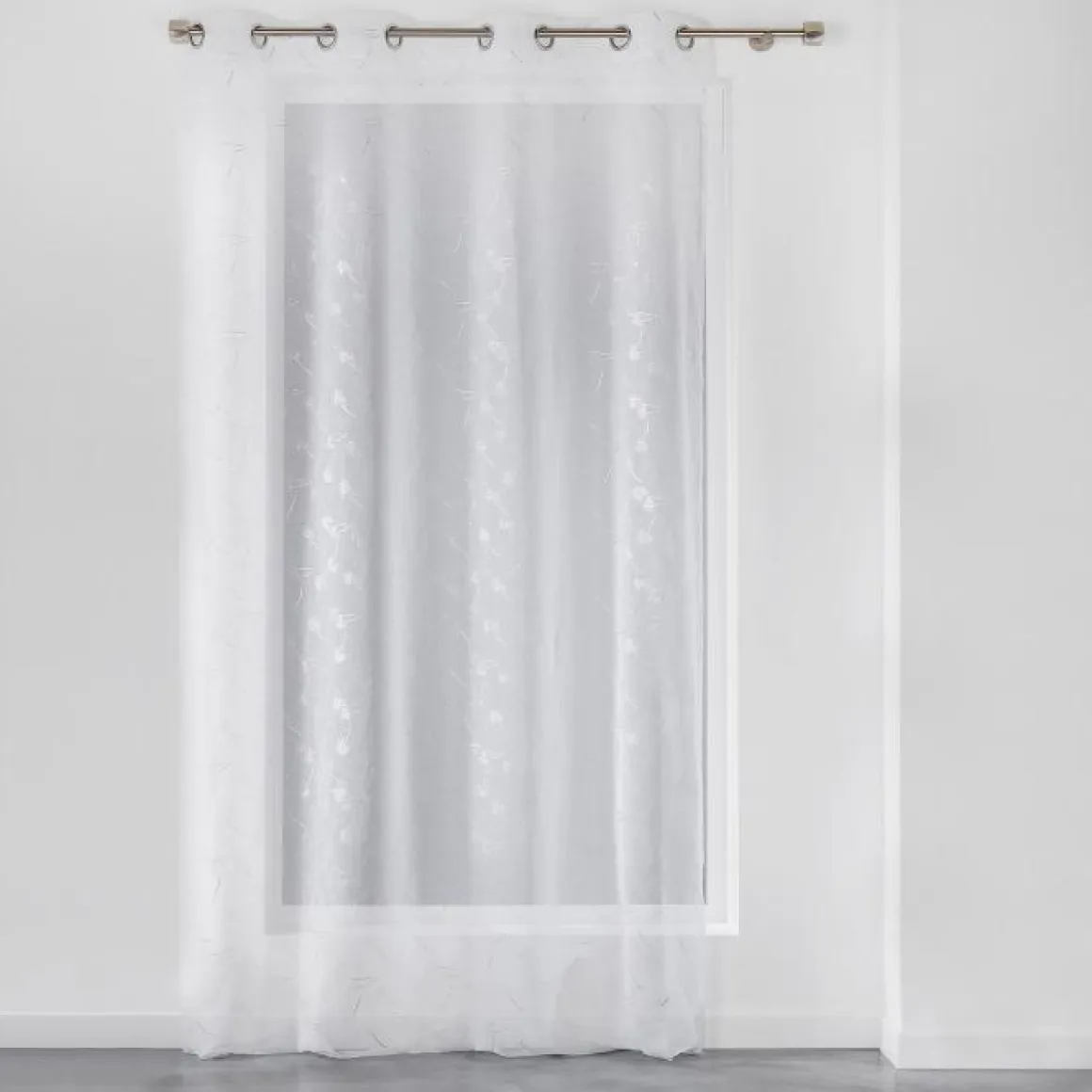 PANNEAU OEILLETS 140X240CM DALYA BLANC