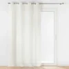 PANNEAU OEILLETS 140X240CM EFFET LIN HALTONA NATUREL