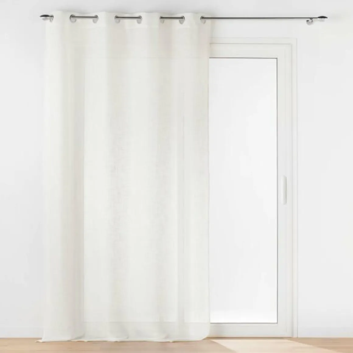 PANNEAU OEILLETS 140X240CM EFFET LIN HALTONA NATUREL