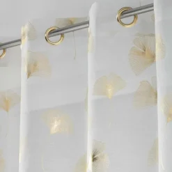 PANNEAU OEILLETS 140X240CM METALLISE GINK OR