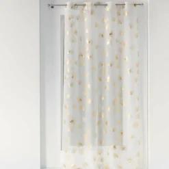 PANNEAU OEILLETS 140X240CM METALLISE GINK OR