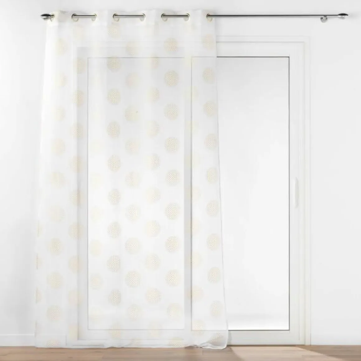 PANNEAU OEILLETS 140X240CM METALLISE SIXTINE OR