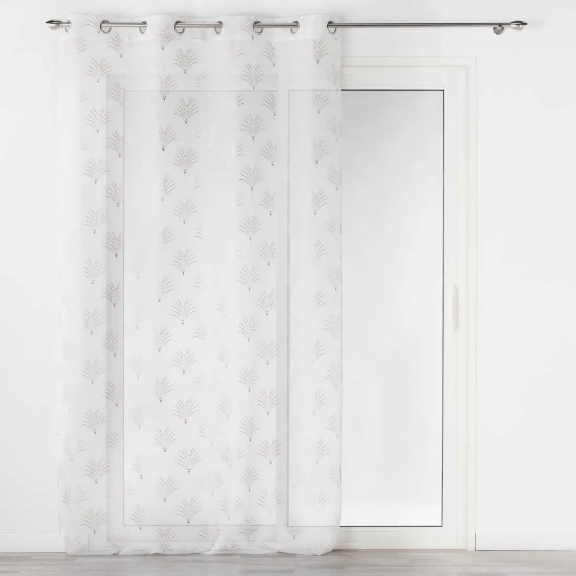 PANNEAU OEILLETS 140X240CM METALLISE ARCADIE
