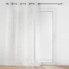 PANNEAU OEILLETS 140X240CM METALLISE ARIANE OR ROSE