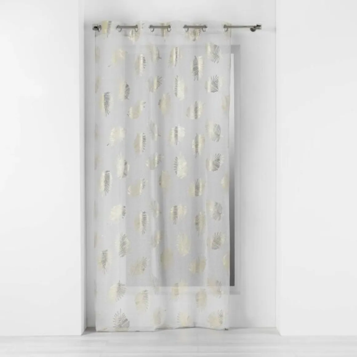 PANNEAU OEILLETS 140X240CM METALLISE SUNNY GOLD
