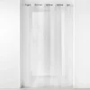 PANNEAU OEILLETS 140X240CM TISSE FLAMME VOILIZEA