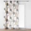 PANNEAU OEILLETS 140X240CM VOILE SABLE IMPRIME METAL DENALI