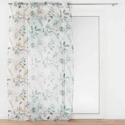 PANNEAU OEILLETS 140X240CM VOILE SABLE IMPRIME DILARIS