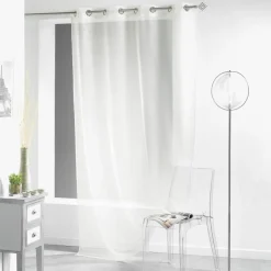 PANNEAU OEILLETS 140X240CM VOILE SABLE LISSEA NATUREL