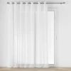 PANNEAU OEILLETS 240X240CM VOILE TISSE CARLIN NATUREL