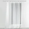 PANNEAU PASSANTS 135X240CM VOILE UNI VOILINE BLANC