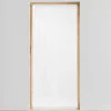 PANNEAU PASSE TRINGLE 90X200CM EFFET LIN HALTONA BLANC