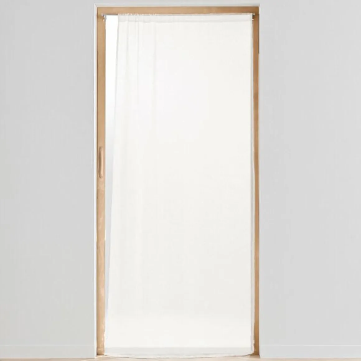 PANNEAU PASSE TRINGLE 90X200CM VOILE TISSE CARLIN NATUREL