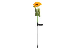 PANNEAU SOLAIRE LED CHANGEMENT COULEUR FORME FLEUR