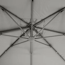 PARASOL DECENTRE ELEA 3X3M ARDOISE