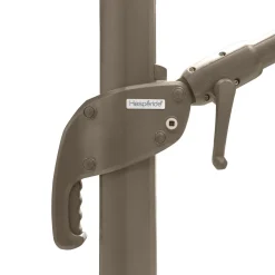PARASOL DECENTRE ELEA 3X4M INCLINABLE NOISETTE