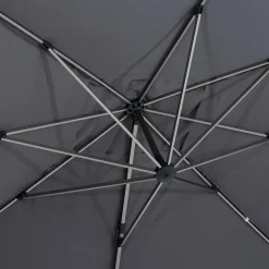 PARASOL DECENTRE EQUADOR 4X3M ARDOISE