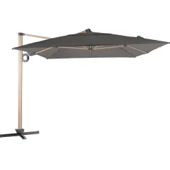 PARASOL DECENTRE SOLY 3X4M HONEY CHARBON