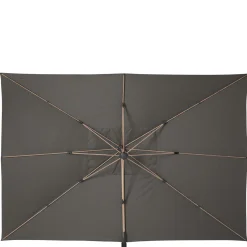 PARASOL DECENTRE SOLY 3X4M HONEY CHARBON