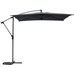 PARASOL DECENTRE 2.5X2.5M MANOA ARDOISE