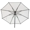 PARASOL MALUVIA 3.5M BLANC