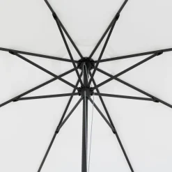 PARASOL MALUVIA 3.5M BLANC