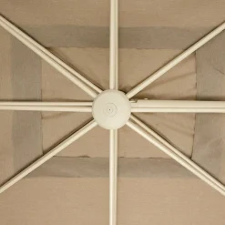 PARASOL MELHIA INVERSE 3X4M ARGILE LIN