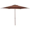 PARASOL SOYA 2.7M ACAJOU
