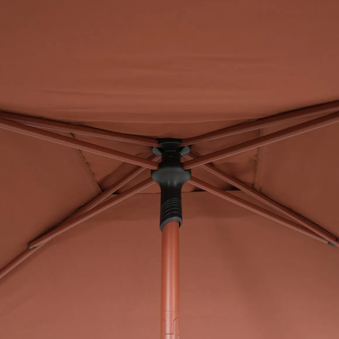 PARASOL SOYA 2.5X2.5M ACAJOU