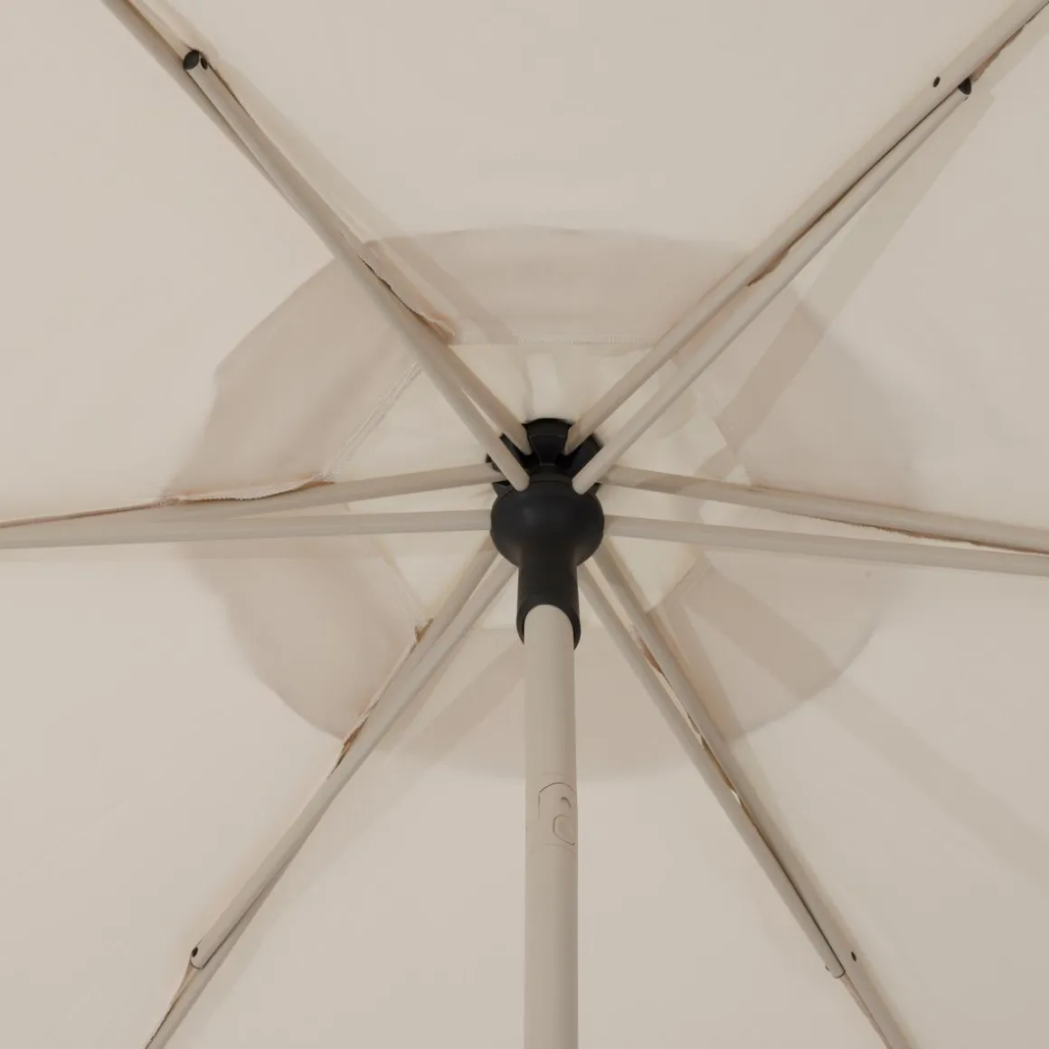 PARASOL SOYA 2.5X2.5M ARGILE BLE