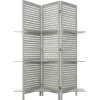 PARAVENT 3 ETAGES TIAM GRIS D.120X26X170CM