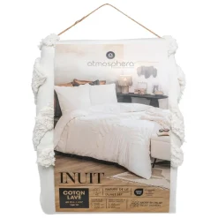 PARURE COTON LAVE TUFTE INU 240X220CM
