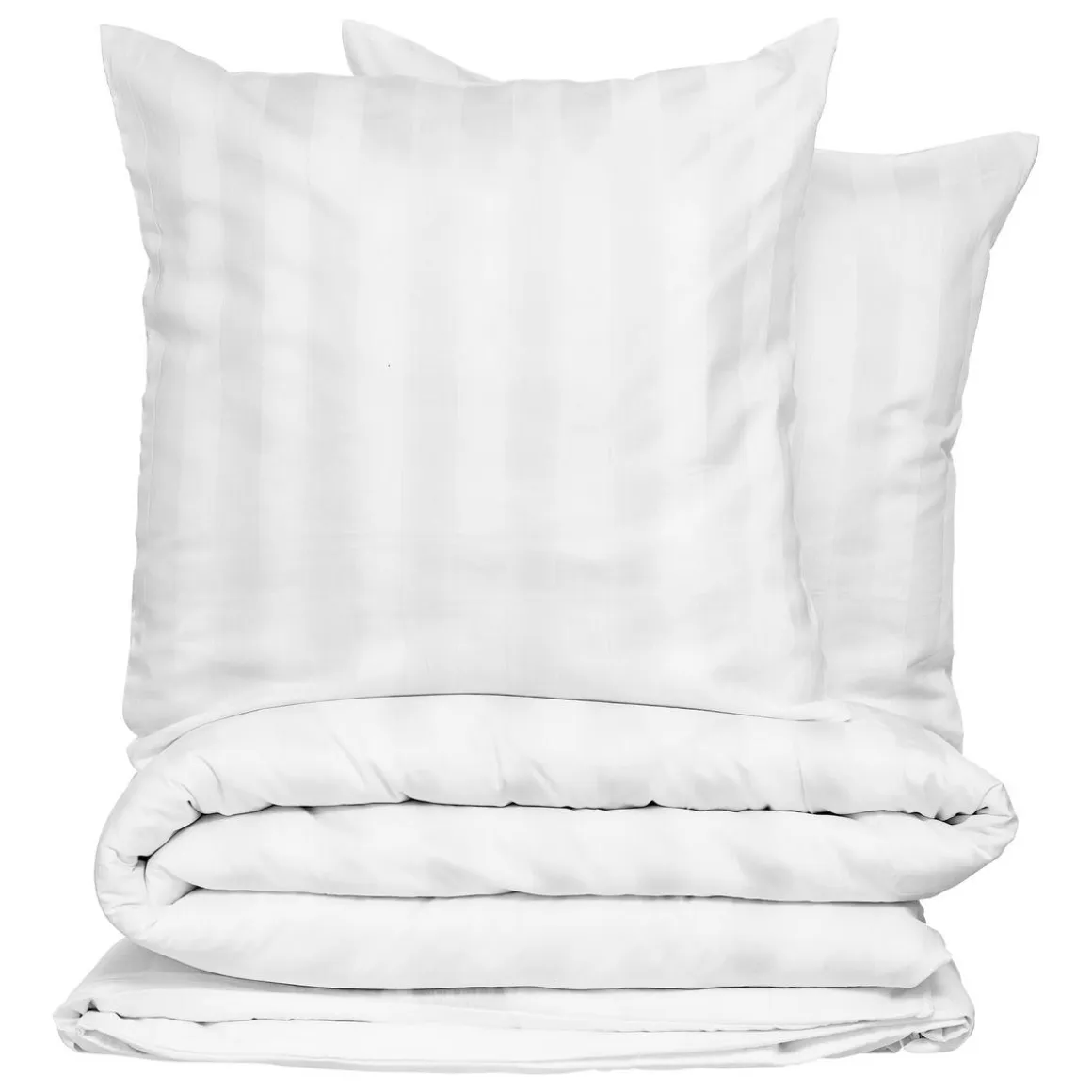 PARURE COTON SATIN BLANC 240X220CM