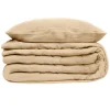 PARURE DOUBLE GAZE COTON LIN 240X220CM