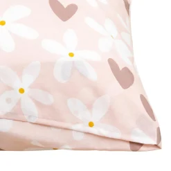 PARURE IMPRIMEE BILLIE COEUR 140X200CM