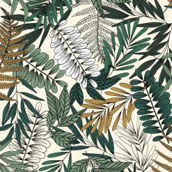PARURE IMPRIMEE TROPIQUE 260X240CM