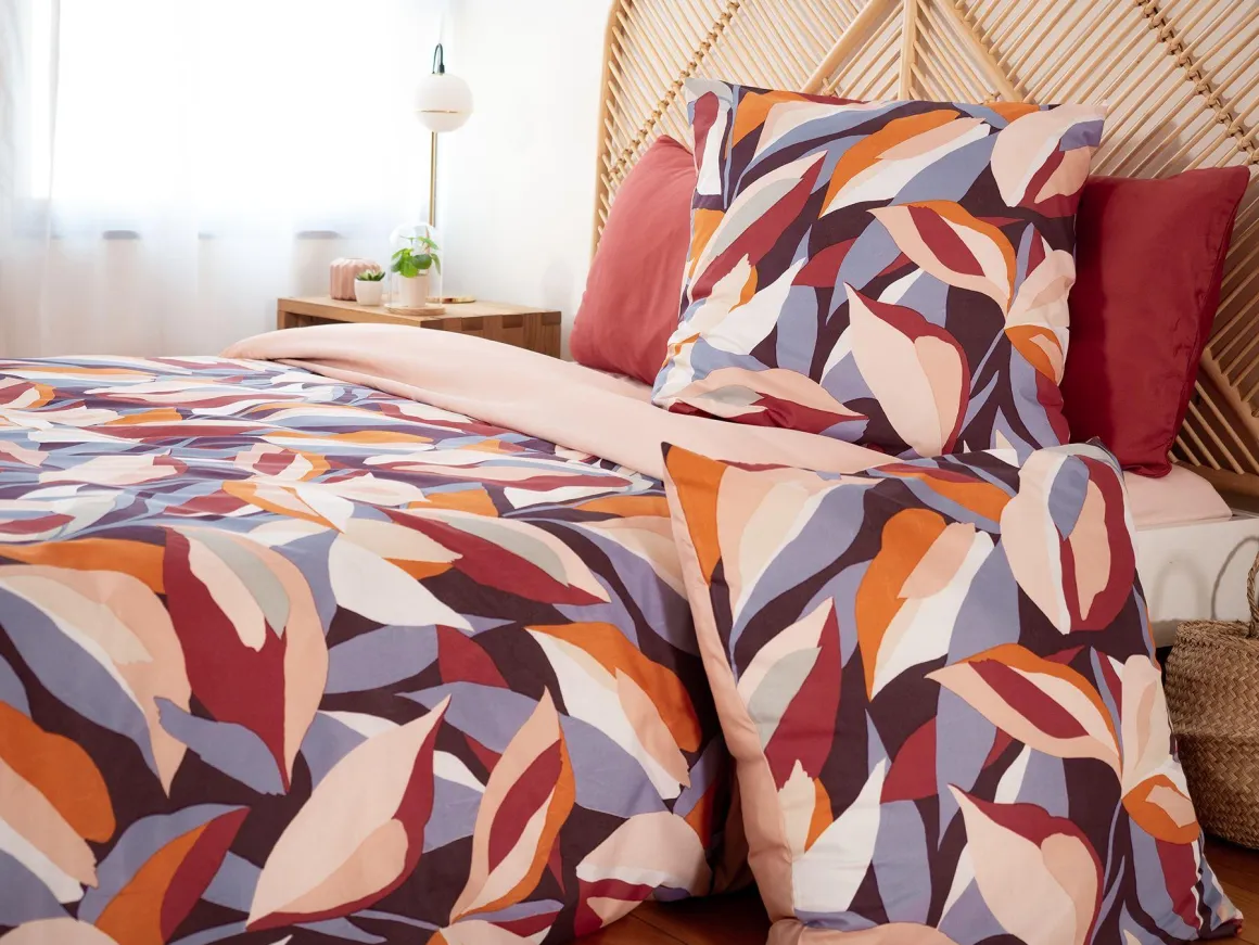 PARURE MICROFIBRE 220X240CM EXUBERANCE