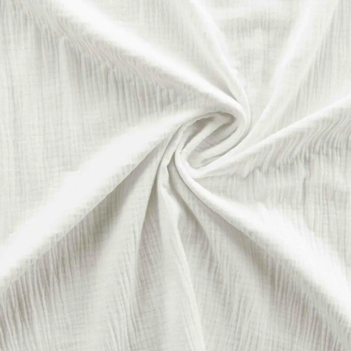 PARURE 3 PIECES 240X220CM GAZE COTON 57 FILS ANGELIA BLANC