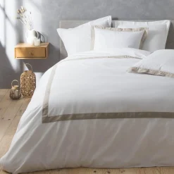 PARURE 3 PIECES 240X220CM UNI 57 FILS LAURALINE