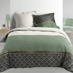 PARURE 260 X 240 CM PERCALE IMP 78 FILS ALLOVER BELOR