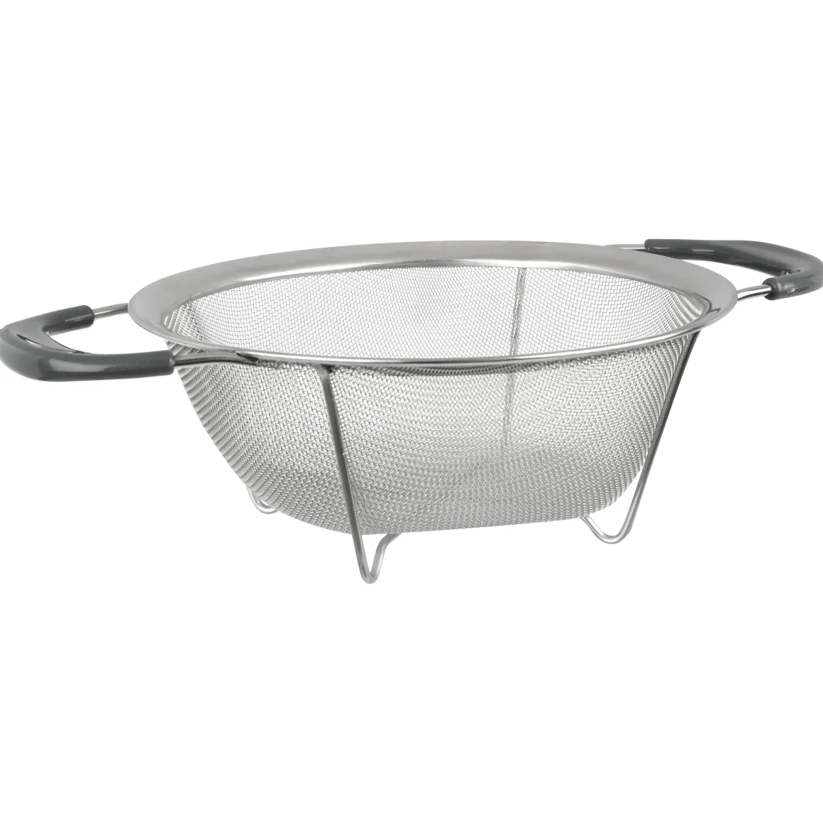 PASSOIRE MAILLE INOX ET PLASTIQUE 22CM