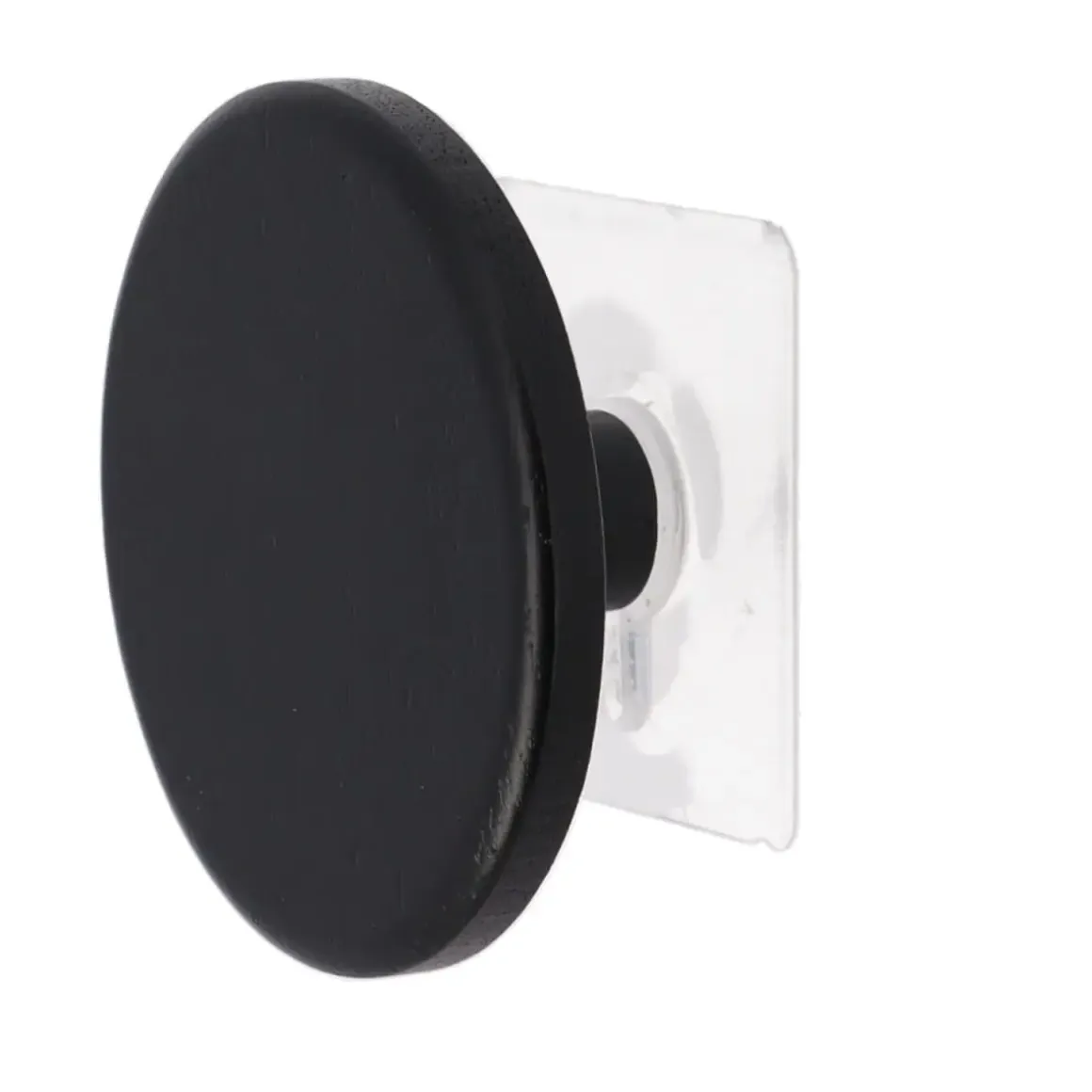 PATERE BAMBOU D.8.5CM PEINT SUR STICKER NOIR